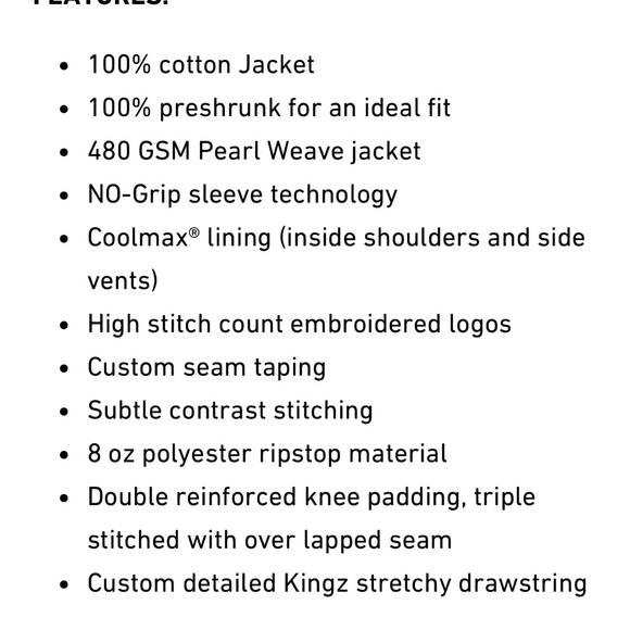 Kingz Ballistico Gi - Picture 5 of 12